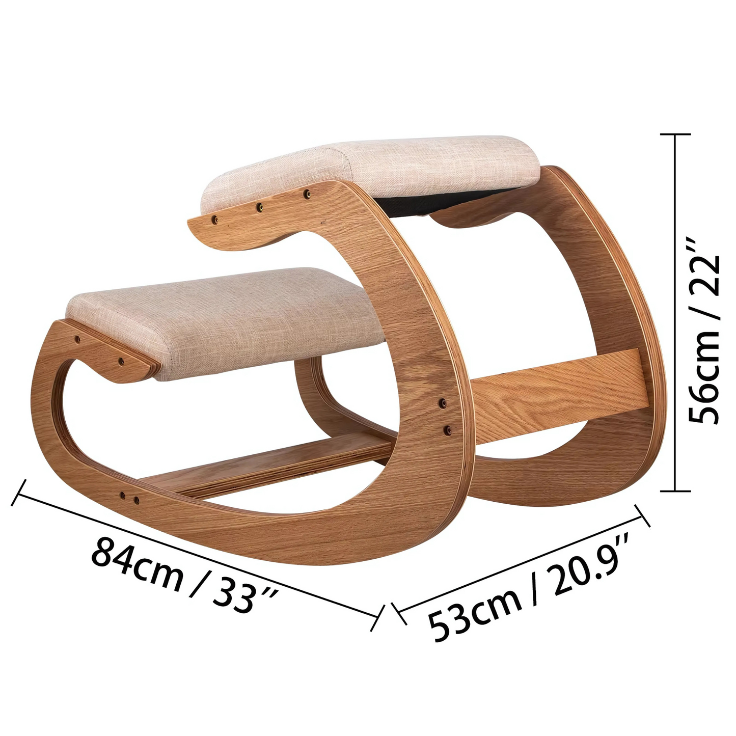 BackSaver™ Lite: The Essential Ergonomic Kneeling Chair